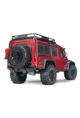 Traxxas TRA82256-4  TRX-4 Defender Clipless RED