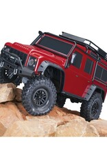 Traxxas TRA82256-4  TRX-4 Defender Clipless RED