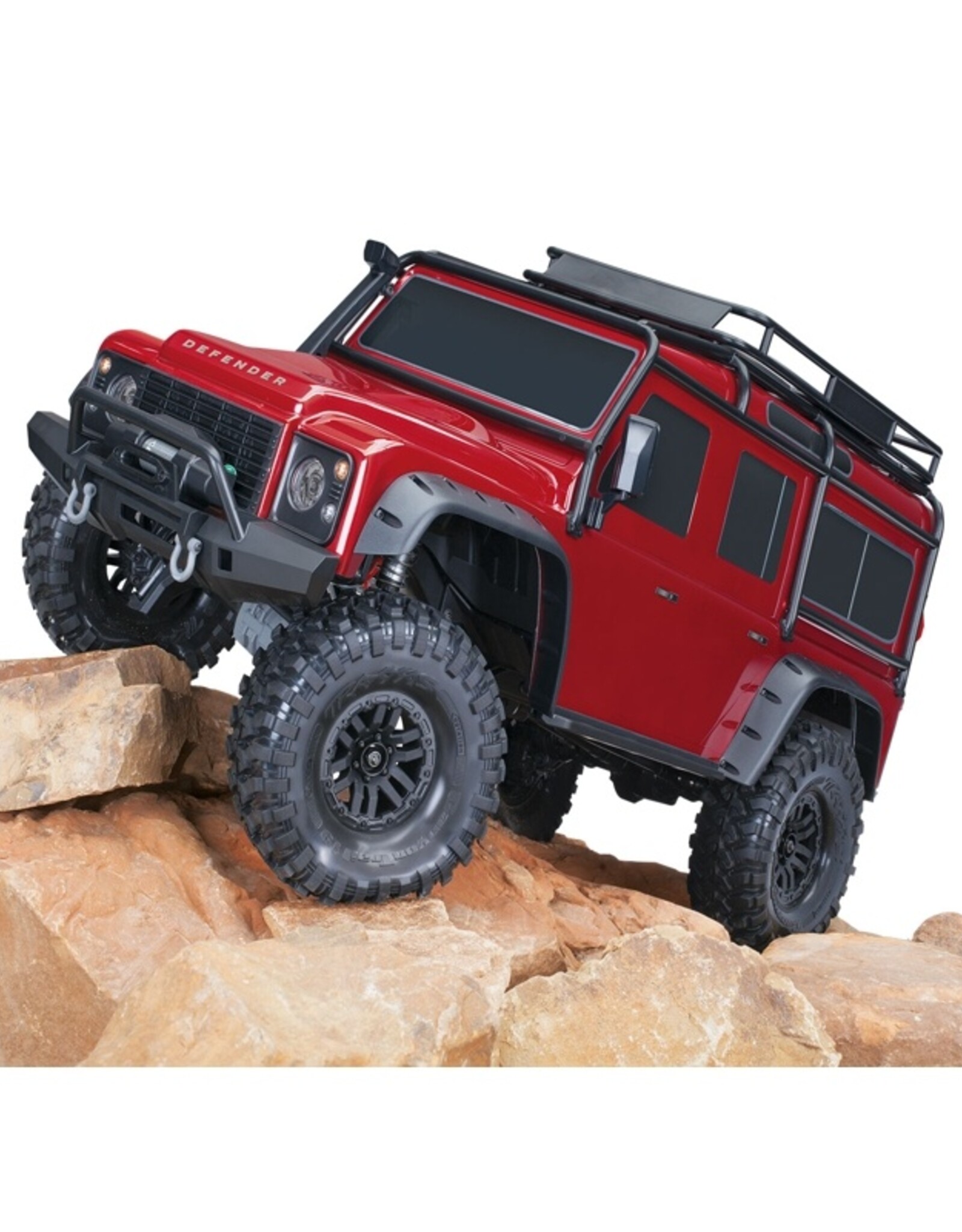 Traxxas TRA82256-4  TRX-4 Defender Clipless RED