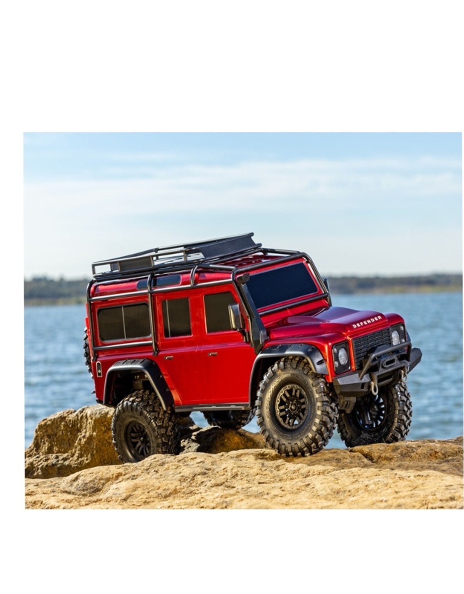 Traxxas TRA82256-4  TRX-4 Defender Clipless RED