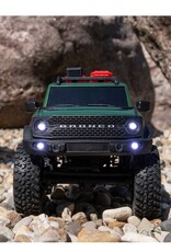 Axial AXI00006V2T5 1/24 SCX24 Ford Bronco 4X4 RTR Brushed Rock Crawler (Battery & Charger Included), Green