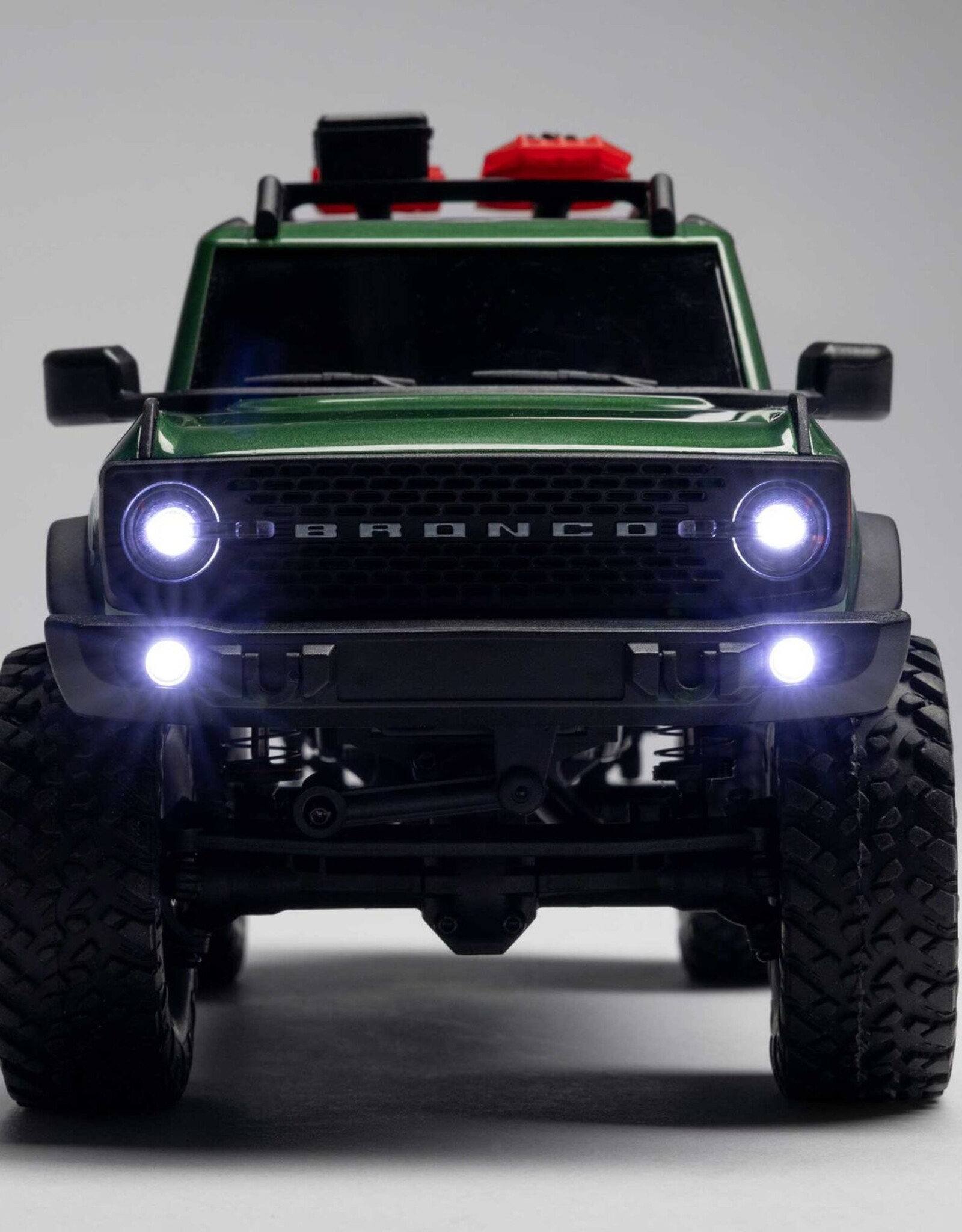 Axial AXI00006V2T5 1/24 SCX24 Ford Bronco 4X4 RTR Brushed Rock Crawler (Battery & Charger Included), Green