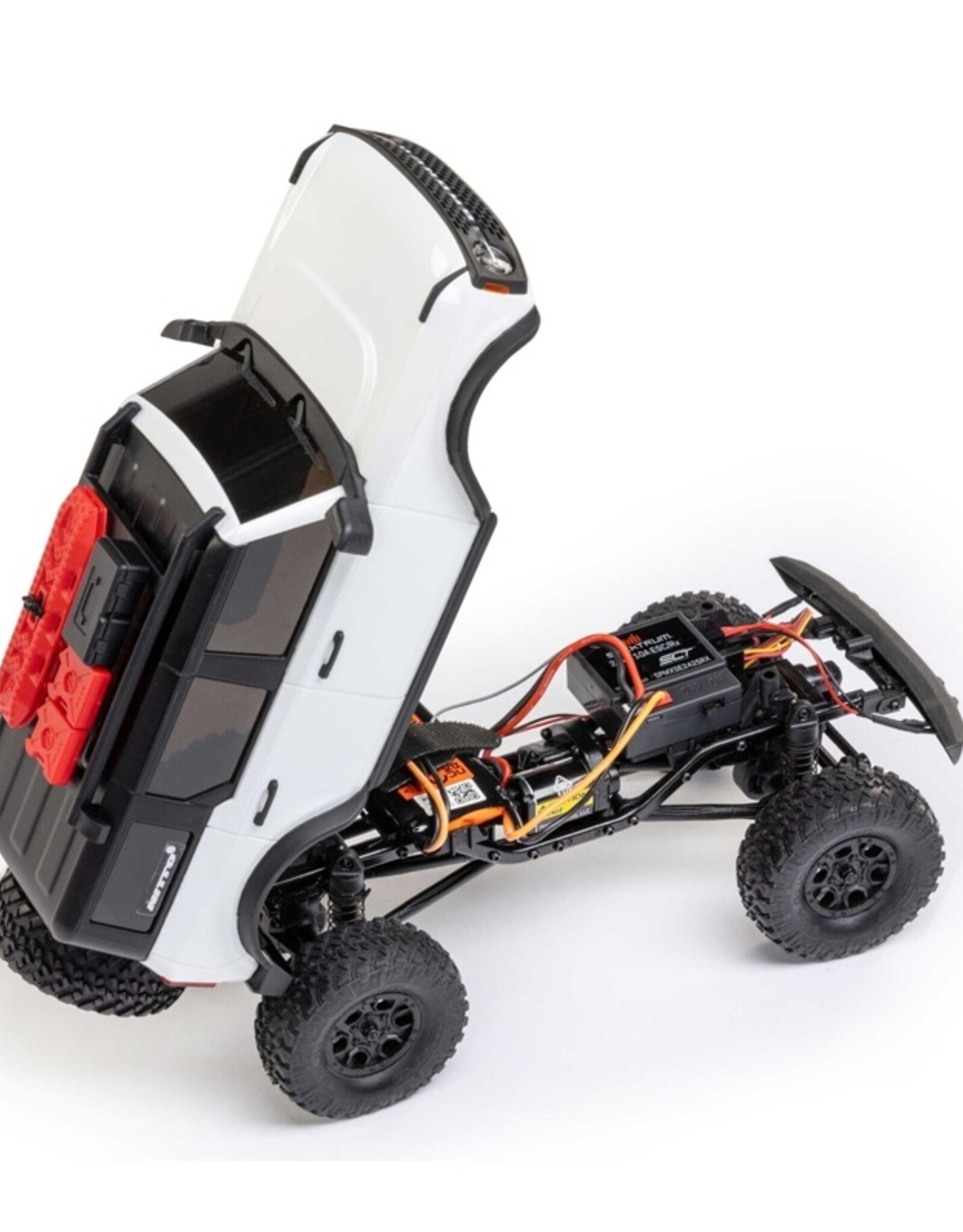 Axial AXI00006V2T5 1/24 SCX24 Ford Bronco 4X4 RTR Brushed Rock Crawler (Battery & Charger Included), Green