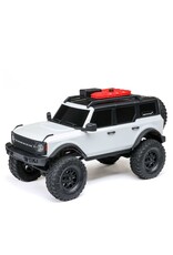 Axial AXI00006V2T4 1/24 SCX24 Ford Bronco 4X4 RTR Brushed Rock Crawler (Battery & Charger Included), White