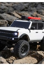 Axial AXI00006V2T4 1/24 SCX24 Ford Bronco 4X4 RTR Brushed Rock Crawler (Battery & Charger Included), White