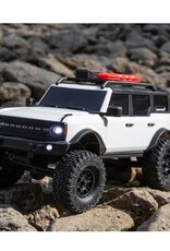 Axial AXI00006V2T4 1/24 SCX24 Ford Bronco 4X4 RTR Brushed Rock Crawler (Battery & Charger Included), White