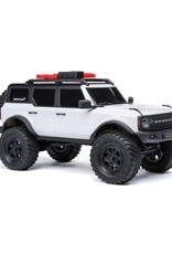 Axial AXI00006V2T4 1/24 SCX24 Ford Bronco 4X4 RTR Brushed Rock Crawler (Battery & Charger Included), White