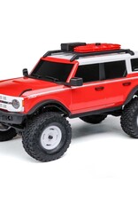 Axial AXI00006V2T6 1/24 SCX24 Ford Bronco Heritage Edition 4X4 RTR Brushed Rock Crawler (Battery & Charger Included), Red