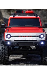 Axial AXI00006V2T6 1/24 SCX24 Ford Bronco Heritage Edition 4X4 RTR Brushed Rock Crawler (Battery & Charger Included), Red