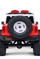 Axial AXI00006V2T6 1/24 SCX24 Ford Bronco Heritage Edition 4X4 RTR Brushed Rock Crawler (Battery & Charger Included), Red