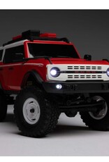 Axial AXI00006V2T6 1/24 SCX24 Ford Bronco Heritage Edition 4X4 RTR Brushed Rock Crawler (Battery & Charger Included), Red