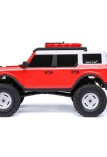 Axial AXI00006V2T6 1/24 SCX24 Ford Bronco Heritage Edition 4X4 RTR Brushed Rock Crawler (Battery & Charger Included), Red