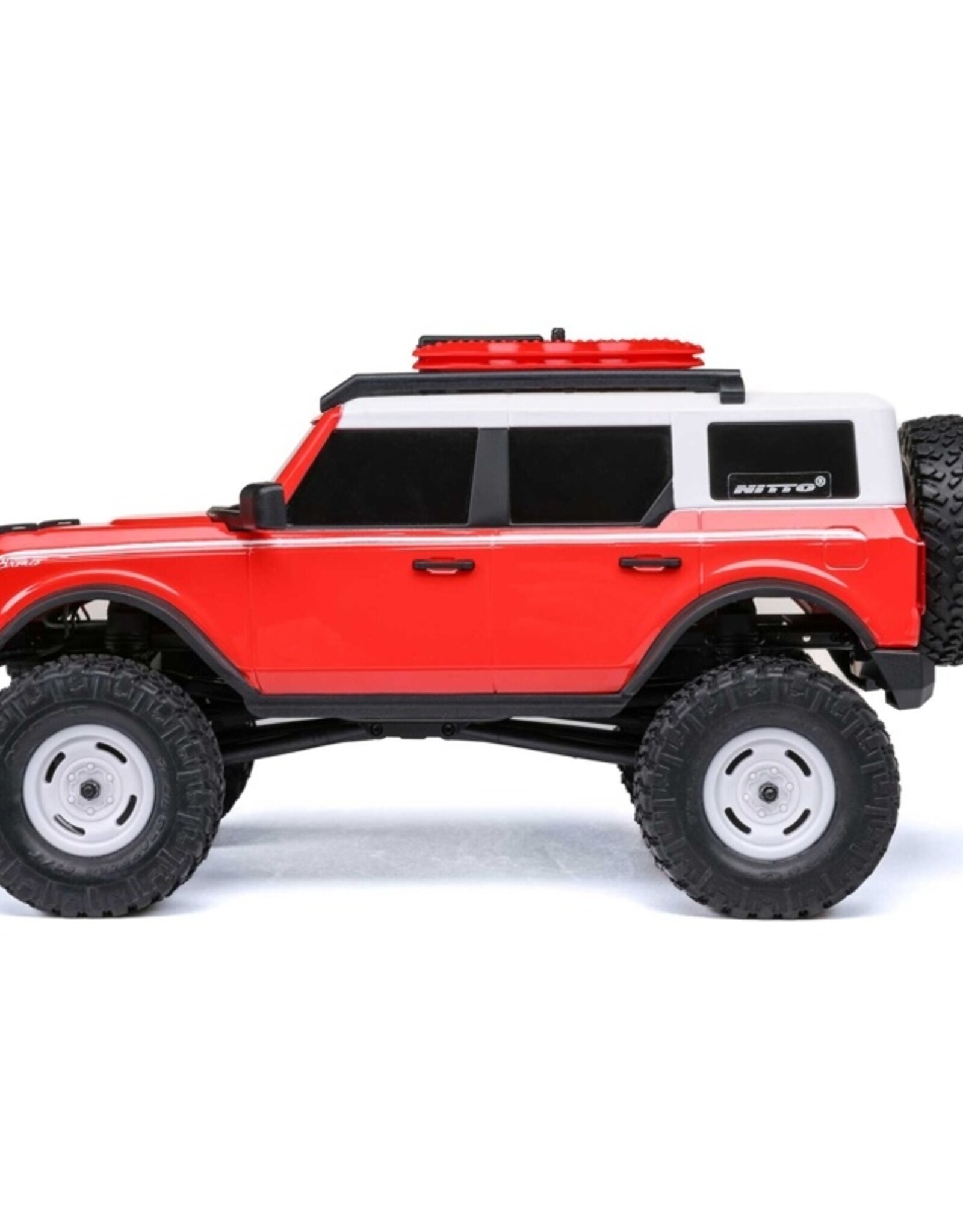 Axial AXI00006V2T6 1/24 SCX24 Ford Bronco Heritage Edition 4X4 RTR Brushed Rock Crawler (Battery & Charger Included), Red