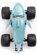 Losi LOS01026T3 1/18 Mini LMT Megalodon 2S 4X4 RTR Brushed Monster Truck, Blue