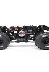 Losi LOS01026T3 1/18 Mini LMT Megalodon 2S 4X4 RTR Brushed Monster Truck, Blue