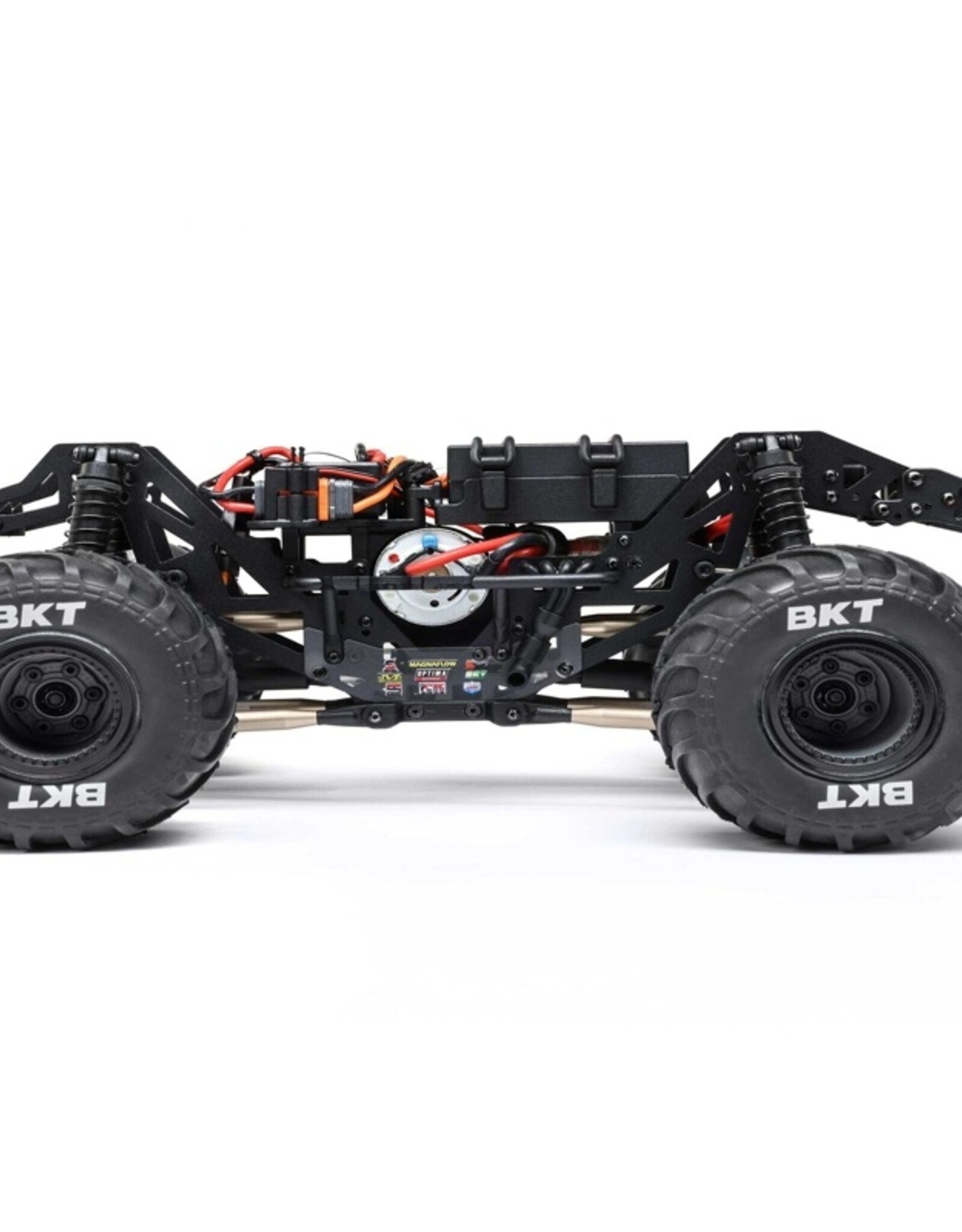 Losi LOS01026T3 1/18 Mini LMT Megalodon 2S 4X4 RTR Brushed Monster Truck, Blue