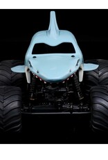 Losi LOS01026T3 1/18 Mini LMT Megalodon 2S 4X4 RTR Brushed Monster Truck, Blue