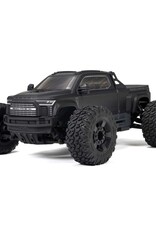 Arrma ARA4312V4T1 1/10 BIG ROCK 223S DSC 4X4 RTR Brushless Monster Truck, Black