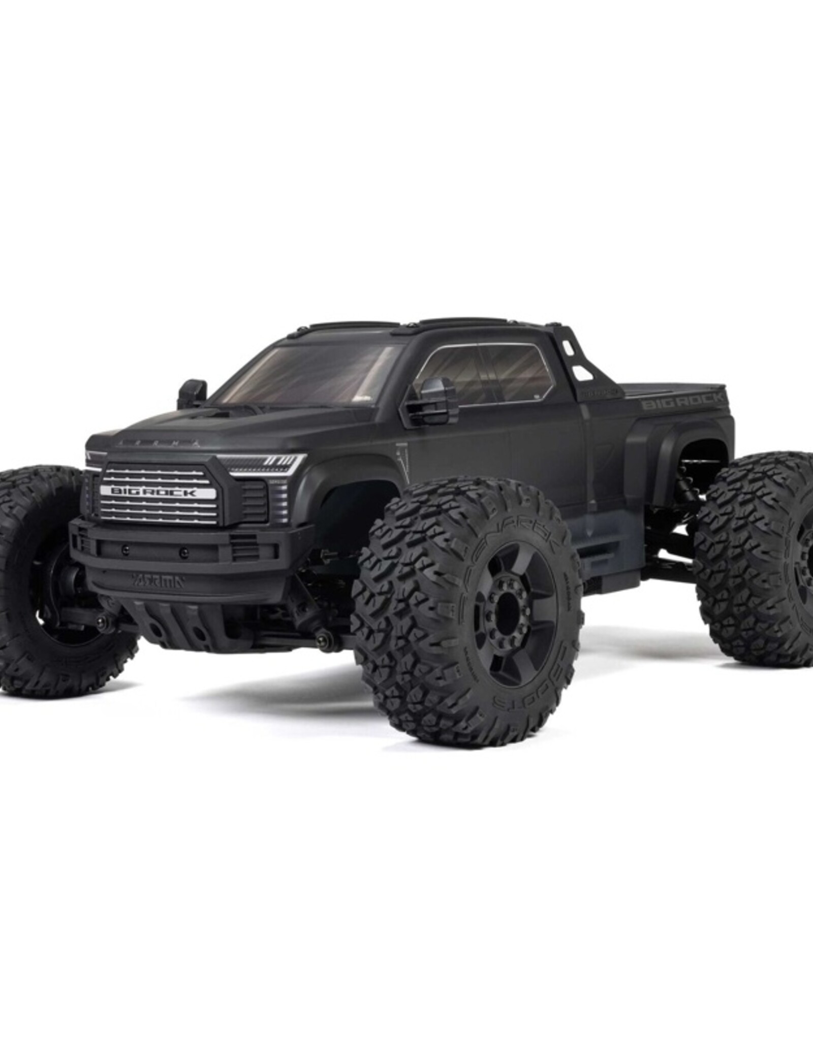 Arrma ARA4312V4T1 1/10 BIG ROCK 223S DSC 4X4 RTR Brushless Monster Truck, Black