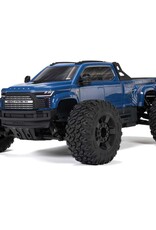 Arrma ARA4312V4T3 1/10 BIG ROCK 223S DSC 4X4 RTR Brushless Monster Truck, Blue