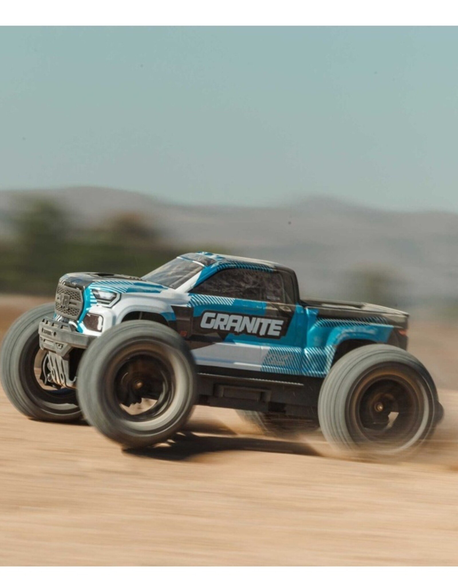Arrma ARA4302V4T1 1/10 GRANITE 223S DSC 4X4 RTR Brushless Monster Truck, Blue