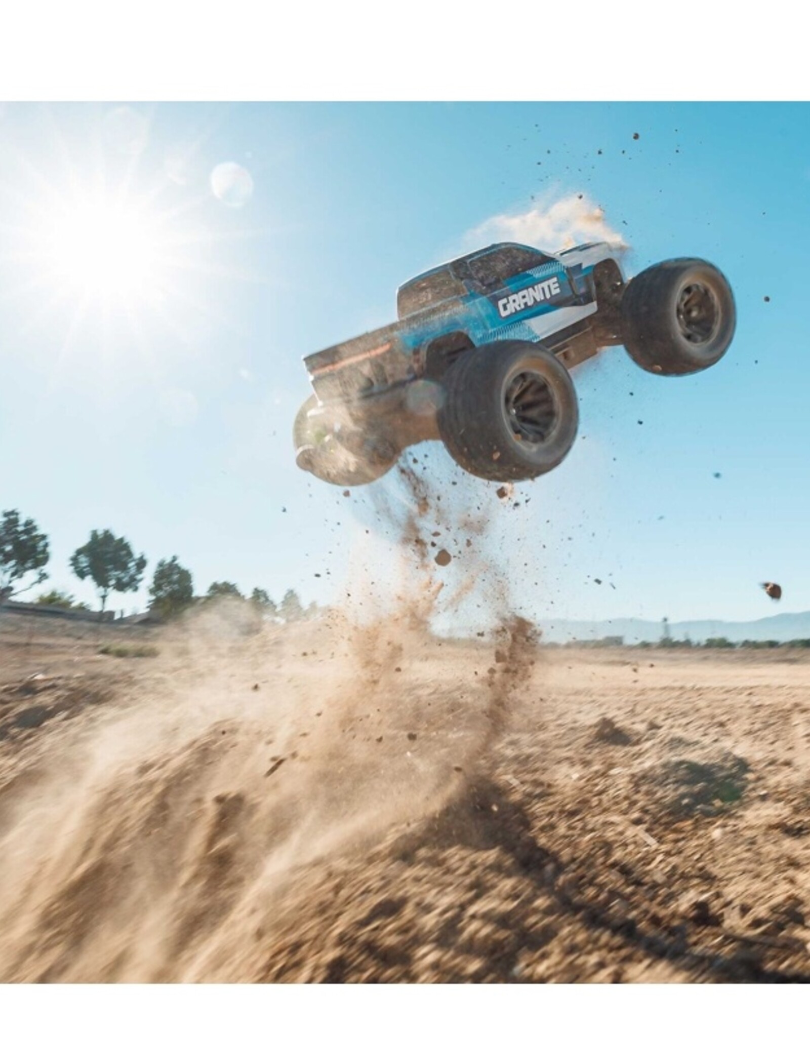 Arrma ARA4302V4T1 1/10 GRANITE 223S DSC 4X4 RTR Brushless Monster Truck, Blue