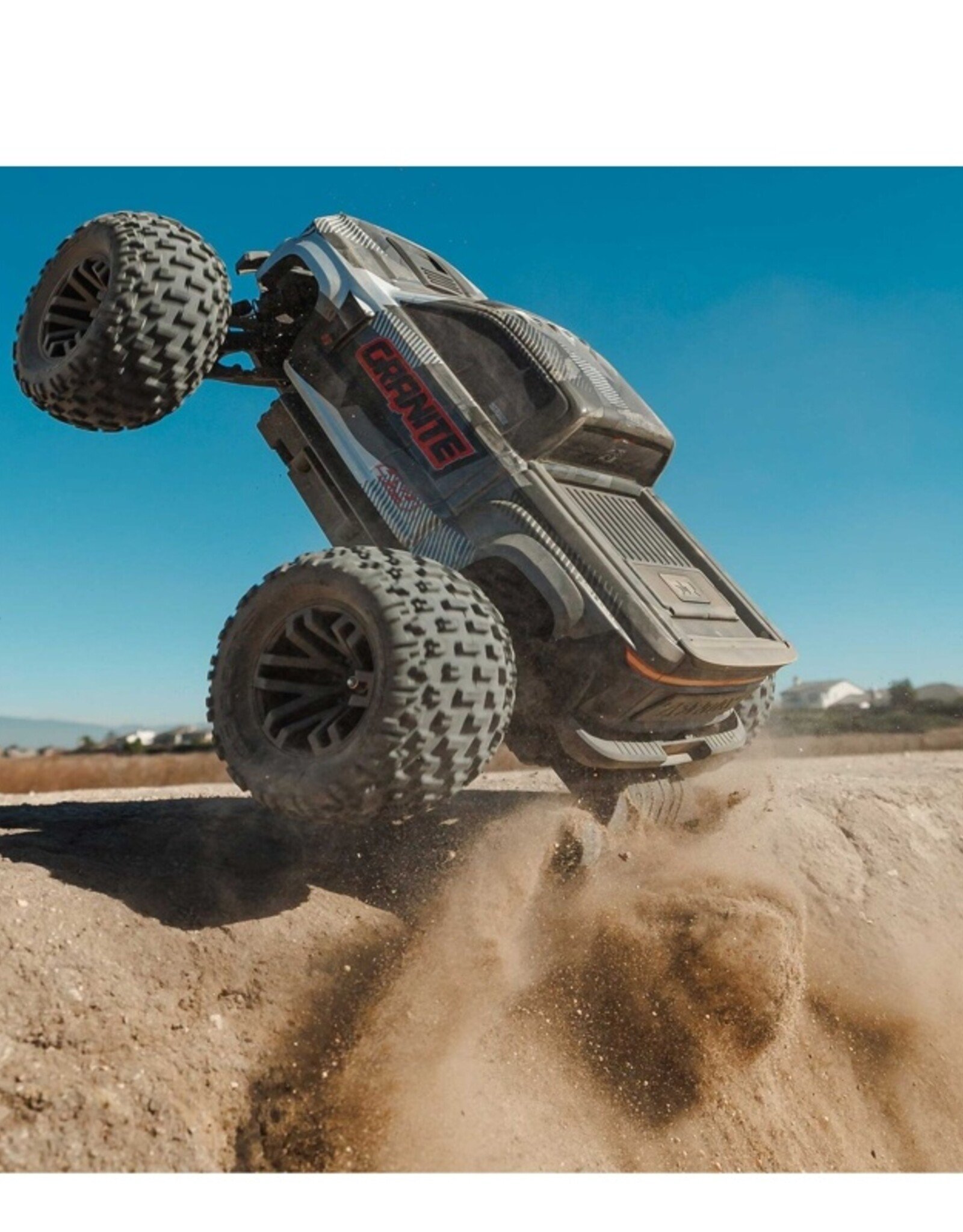 Arrma ARA4302V4T3 1/10 GRANITE 4X4 223S BLX BRUSHLESS MONSTER TRUCK RTR WITH DSC, GUN  METAL