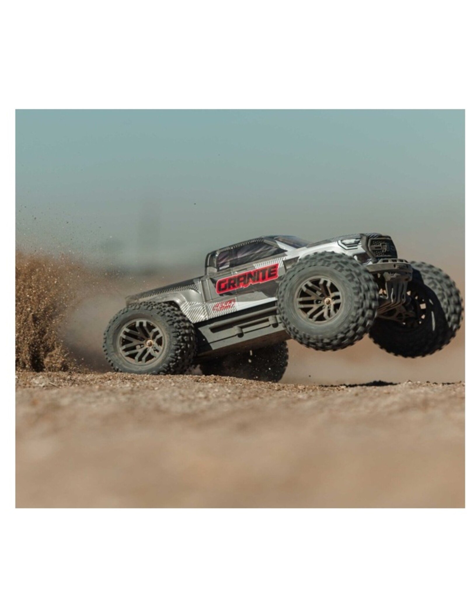 Arrma ARA4302V4T3 1/10 GRANITE 4X4 223S BLX BRUSHLESS MONSTER TRUCK RTR WITH DSC, GUN  METAL