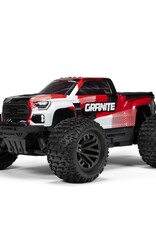 Arrma ARA4302V4T2 1/10 GRANITE 223S DSC 4X4 RTR Brushless Monster Truck, Red