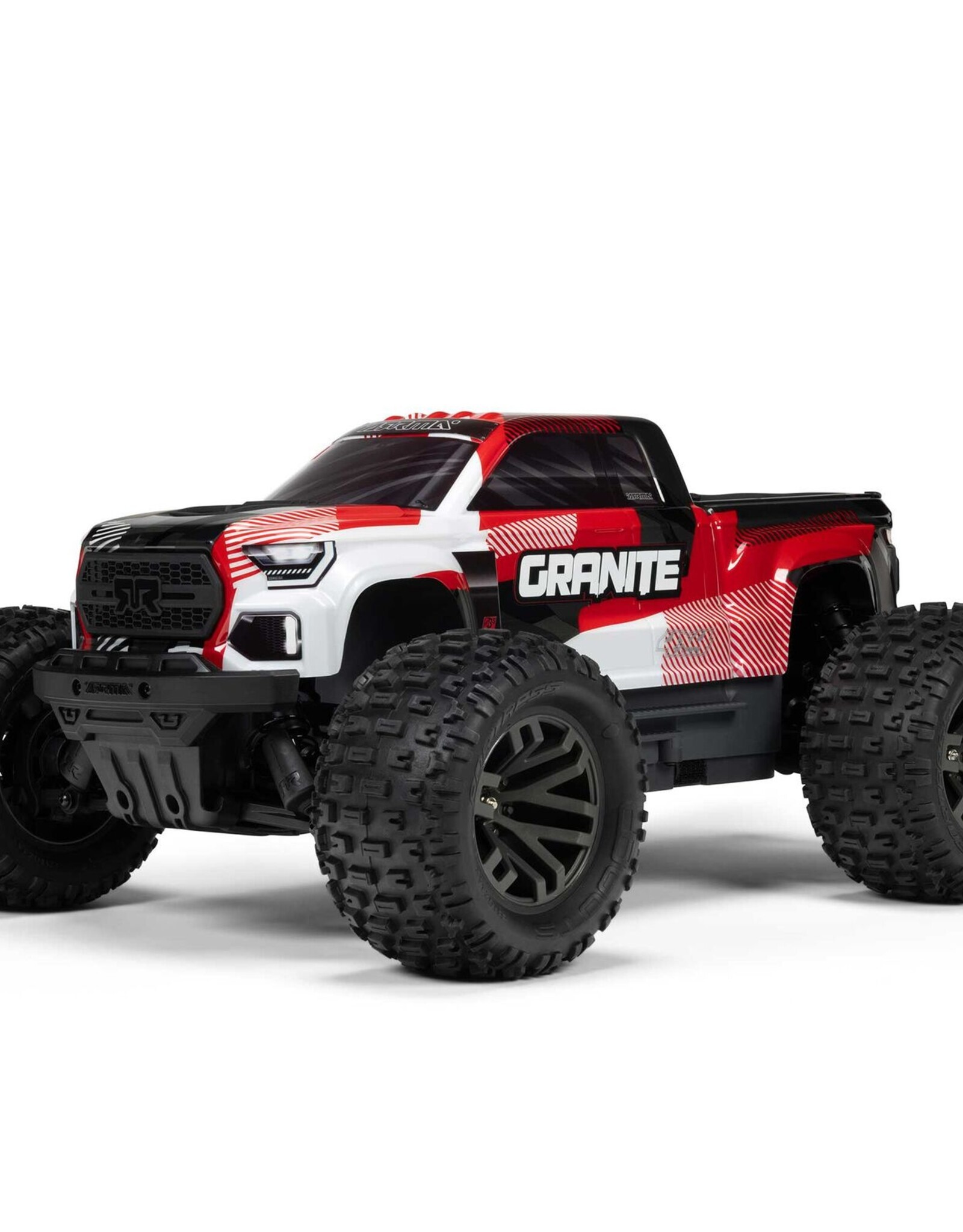Arrma ARA4302V4T2 1/10 GRANITE 223S DSC 4X4 RTR Brushless Monster Truck, Red