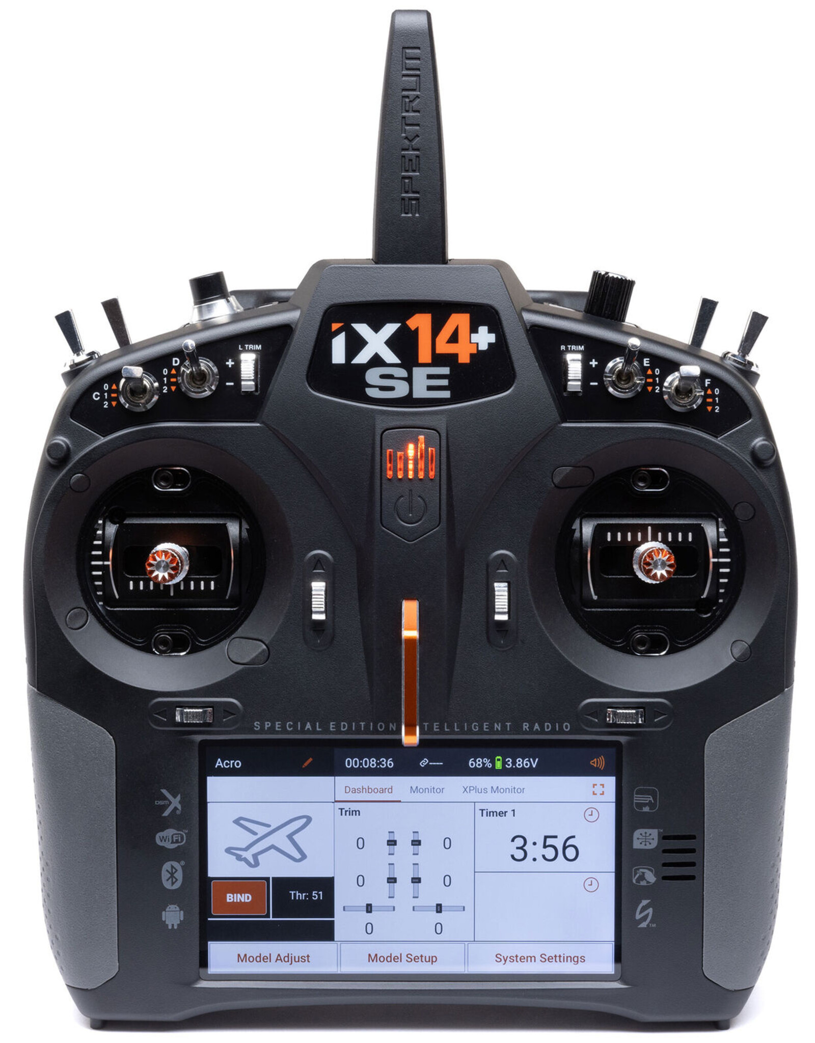 spektrtum SPMR14020 iX14+ SE 20-Channel DSMX Transmitter Only