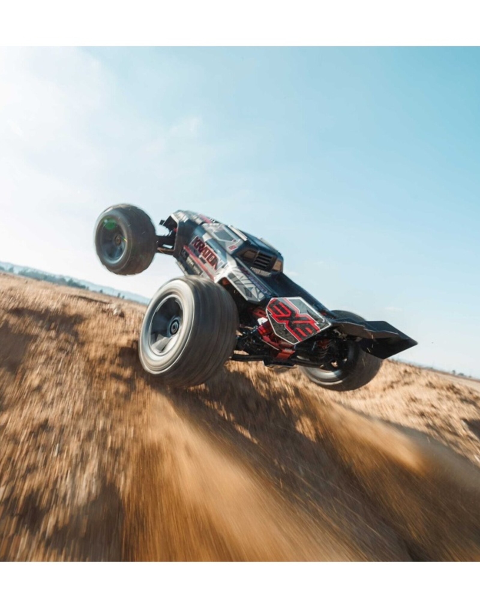 Arrma ARA8708V6T1 1/8 KRATON 6S EXB 4X4 RTR Brushless Speed Truck, BLACK