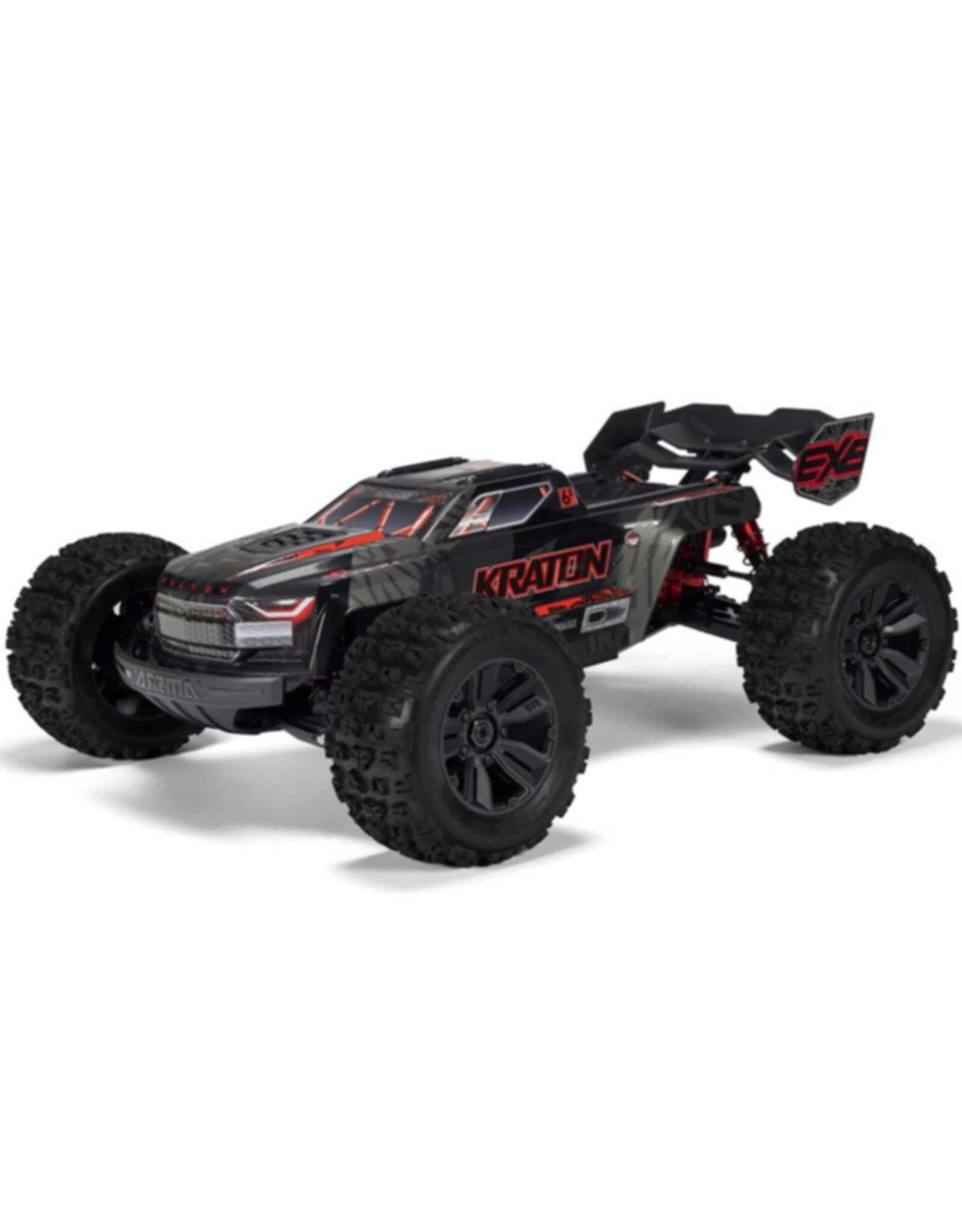 Arrma ARA8708V6T1 1/8 KRATON 6S EXB 4X4 RTR Brushless Speed Truck, BLACK