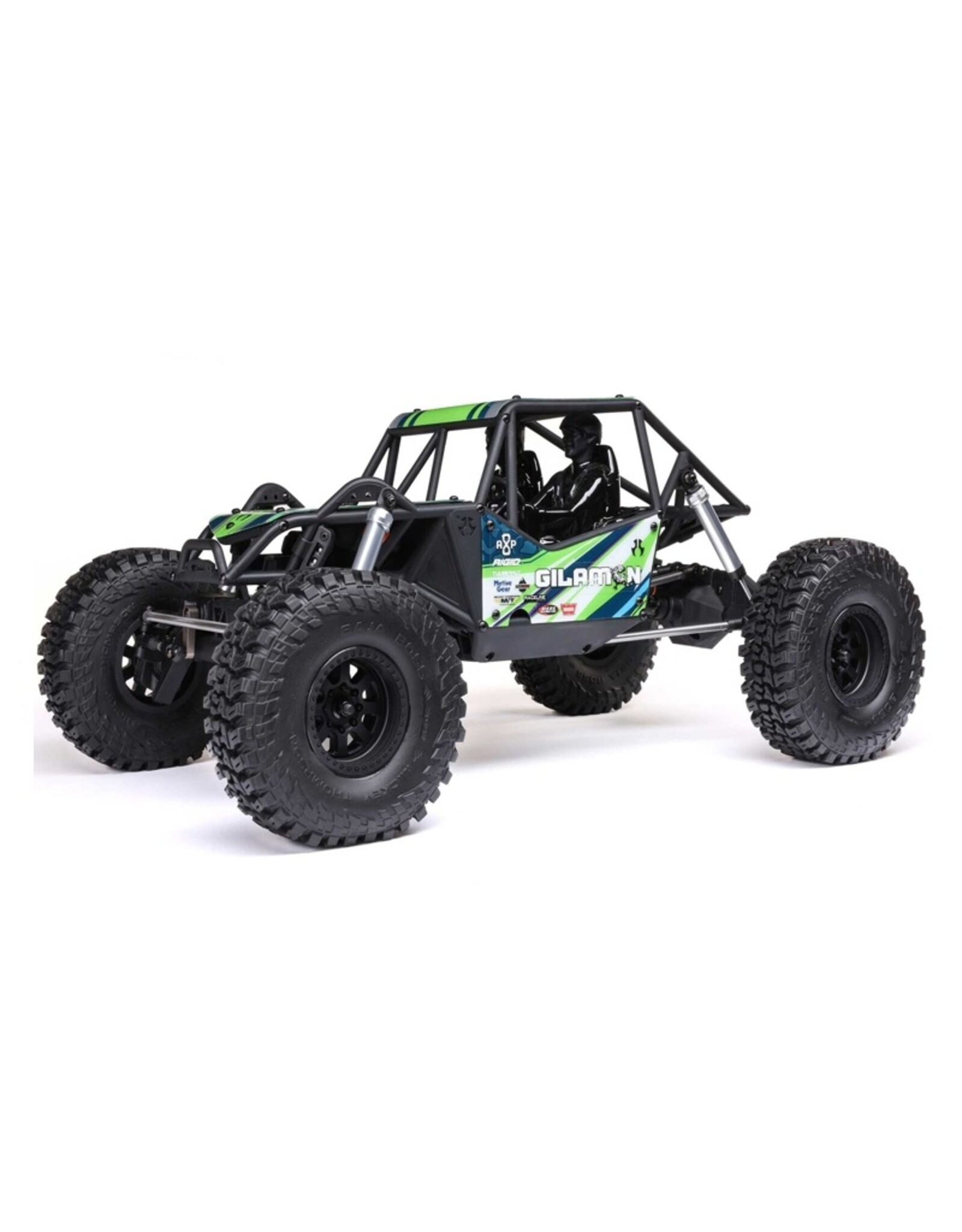Axial AXI-1207T1 1/8 AXP8 Gilamon 2.2 4X4 RTR Brushed Trail Buggy, Green