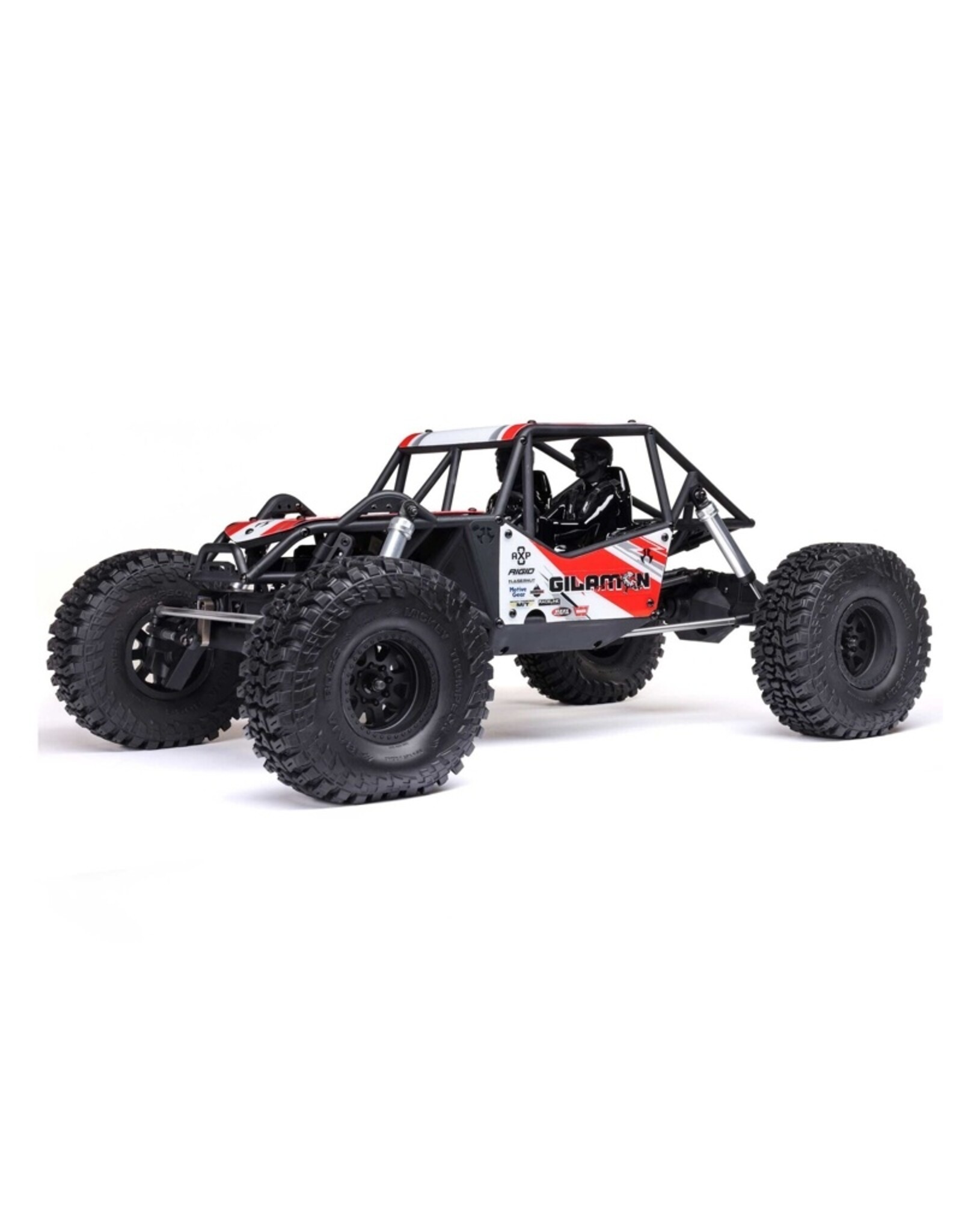 Axial AXI-1207T2 1/8 AXP8 Gilamon 2.2 4X4 RTR Brushed Trail Buggy, Red
