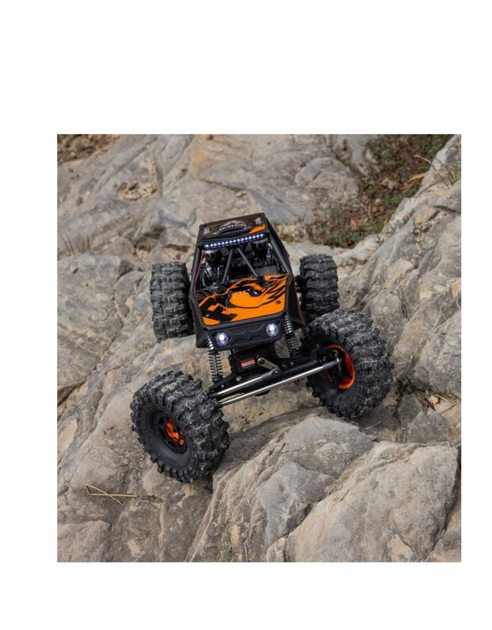 Arrma AXI-1543T1 1/10 UTB10 Capra 1.9 4WS 4X4 Unlimited Trail Buggy Brushed RTR, Orange