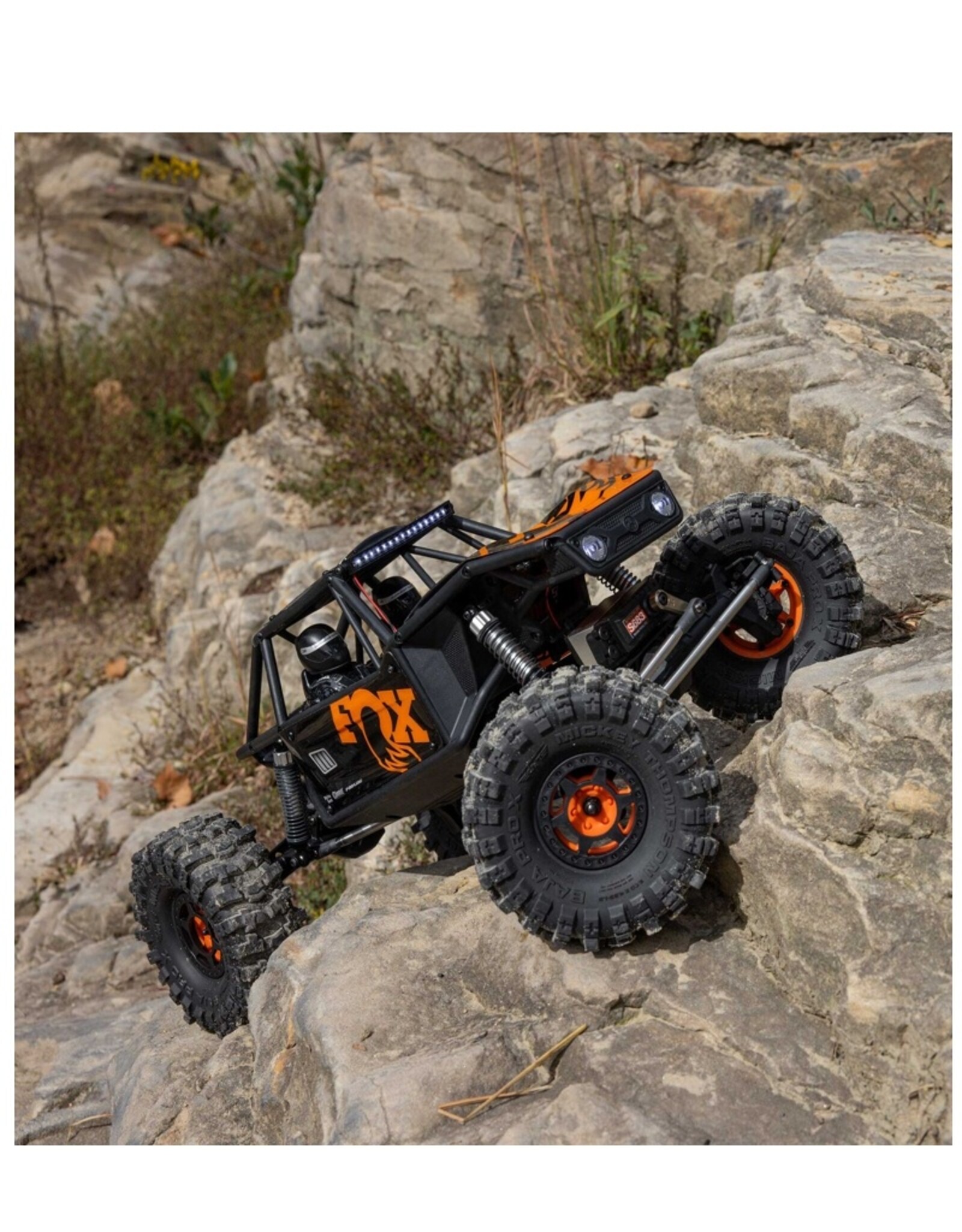 Arrma AXI-1543T1 1/10 UTB10 Capra 1.9 4WS 4X4 Unlimited Trail Buggy Brushed RTR, Orange