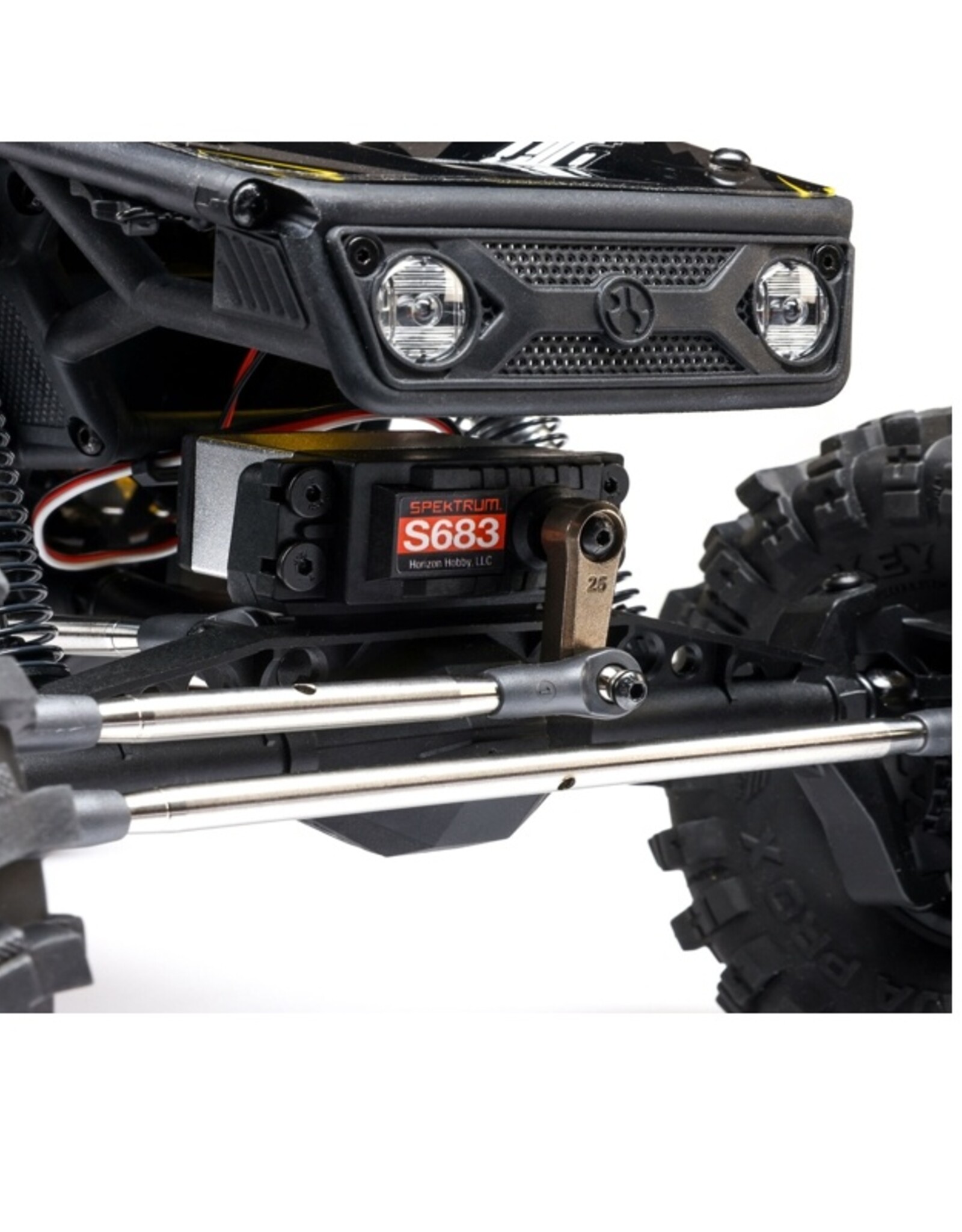 Arrma AXI-1543T2 1/10 UTB10 Capra 1.9 4WS 4X4 Unlimited Trail Buggy Brushed RTR, Yellow