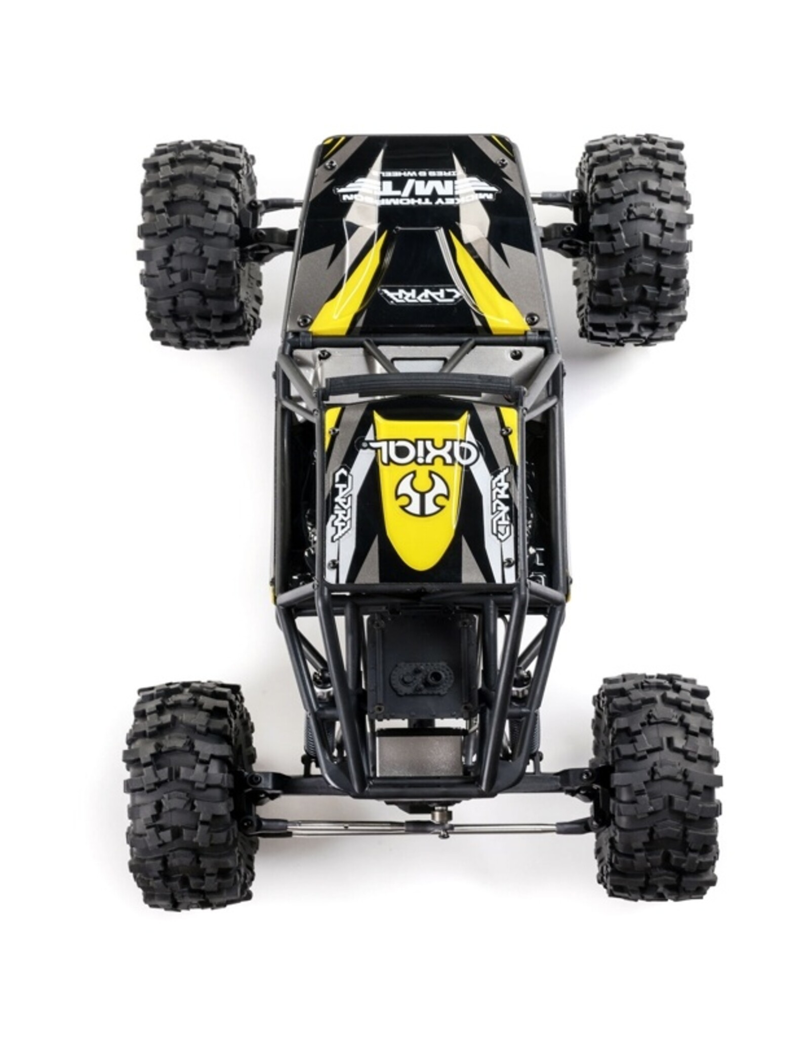 Arrma AXI-1543T2 1/10 UTB10 Capra 1.9 4WS 4X4 Unlimited Trail Buggy Brushed RTR, Yellow