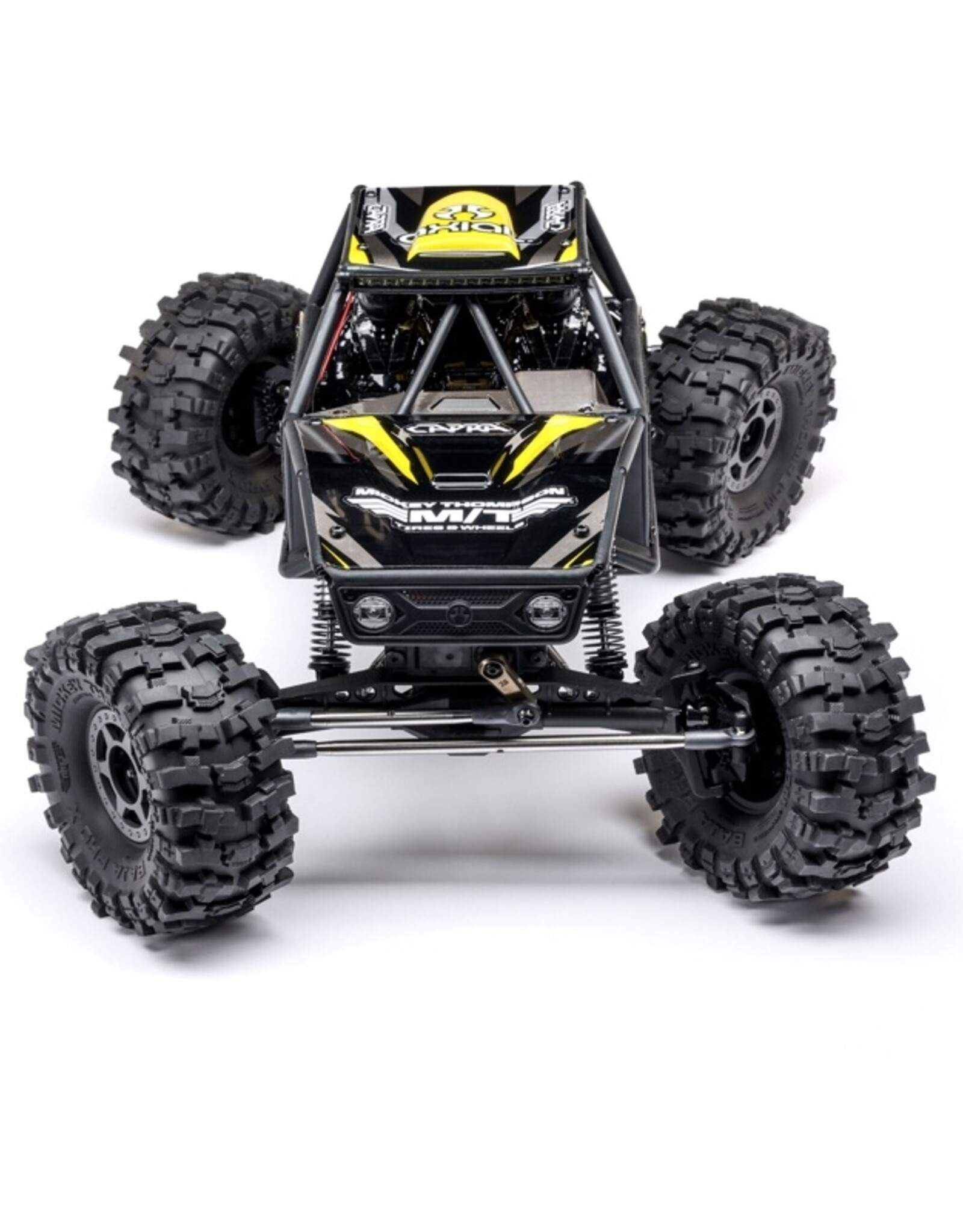 Arrma AXI-1543T2 1/10 UTB10 Capra 1.9 4WS 4X4 Unlimited Trail Buggy Brushed RTR, Yellow