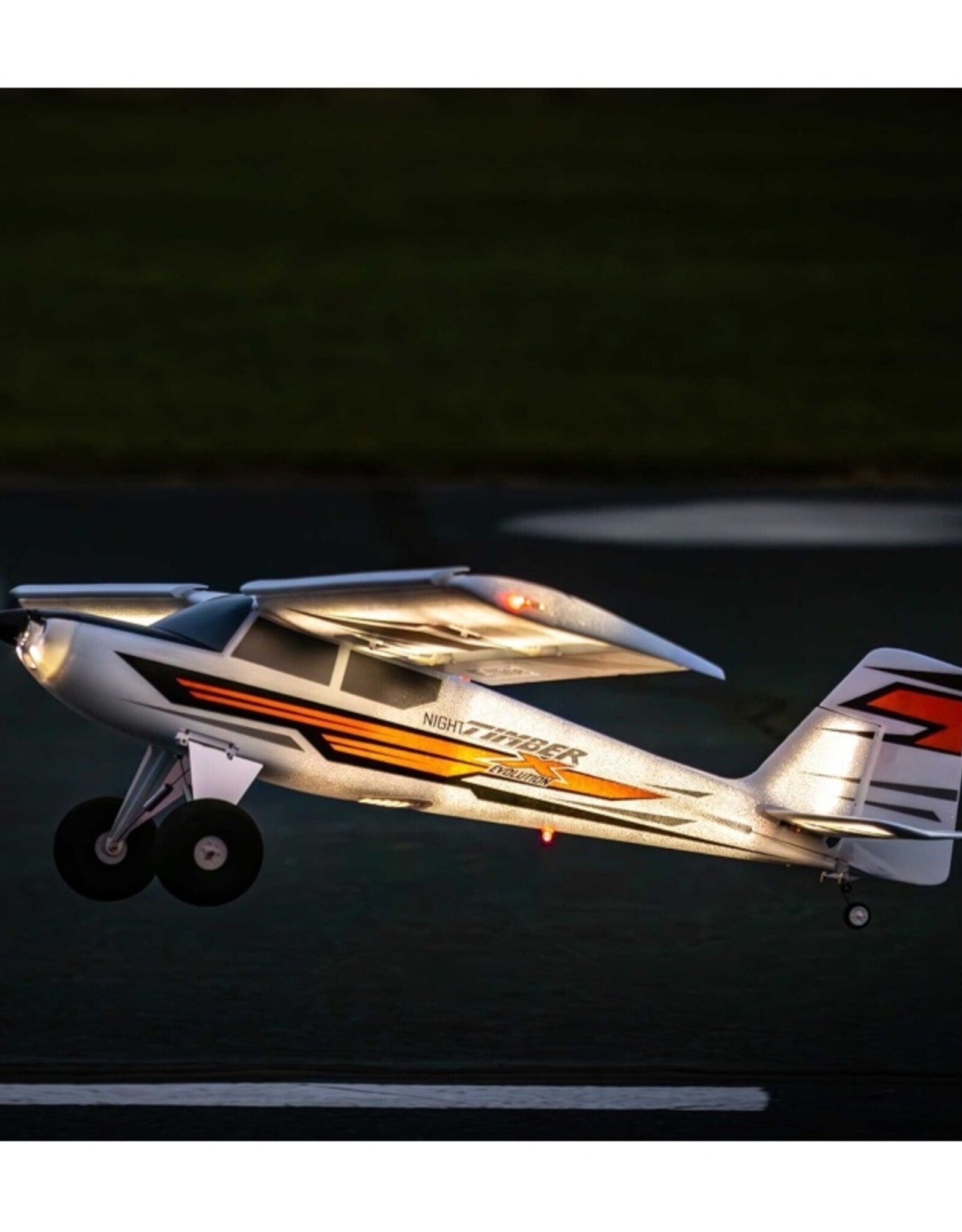 eflite EFL013850 Night Timber X Evolution 1.2m BNF Basic with AS3X+ and SAFE Select