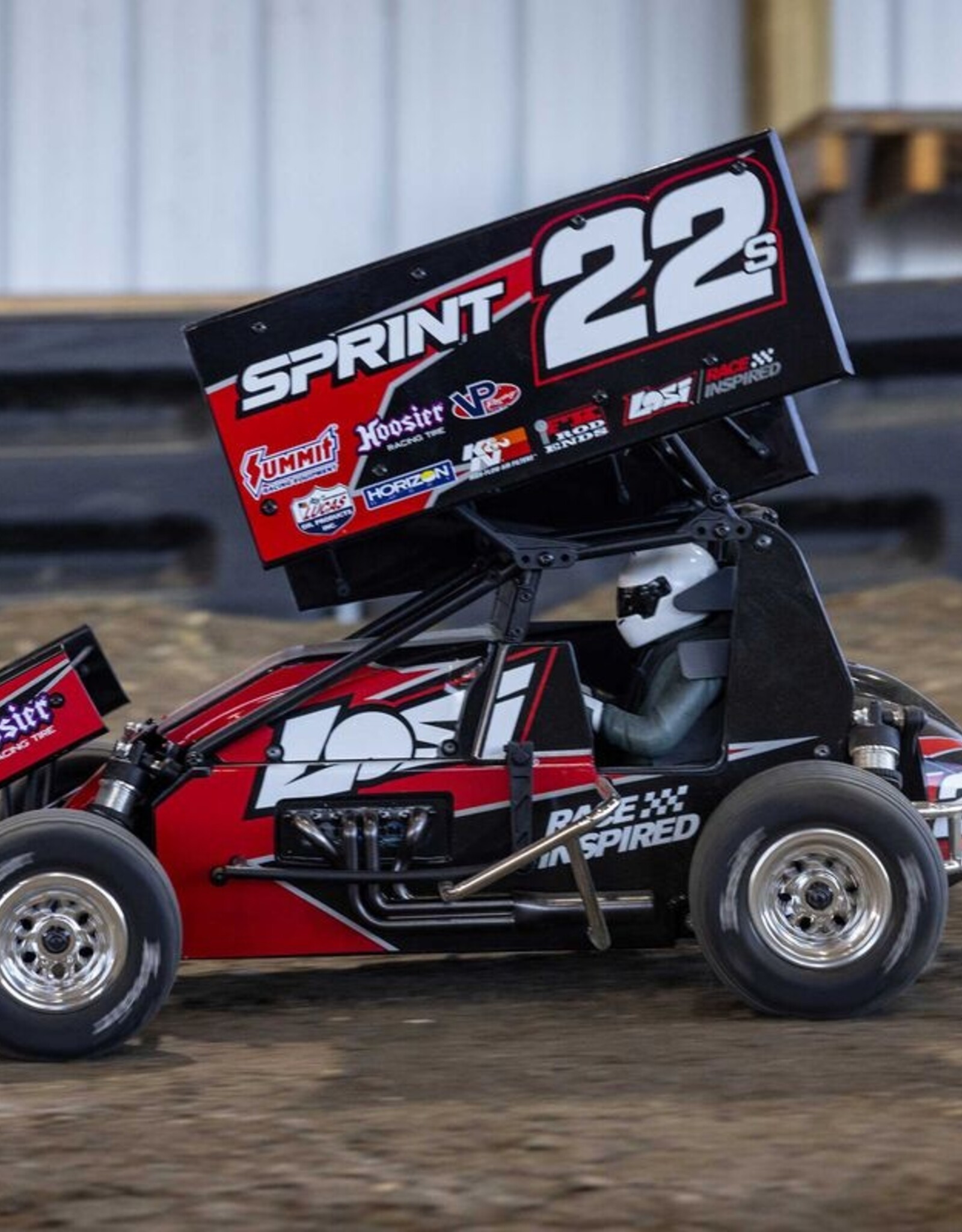 Losi LOS-2359 1/10 22S Sprint 2WD Brushless RTR (Battery & Charger Included), Red