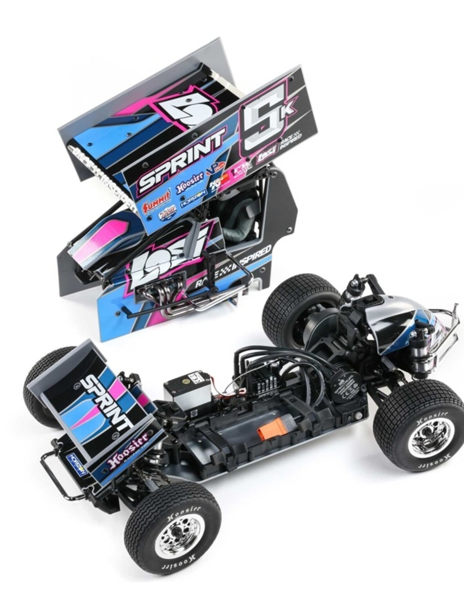 Losi LOS-1387T1 1/10 22S Sprint 2WD RTR, Blue