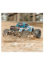 Arrma ARA4202V4T2 1/10 GRANITE MEGA 665 4X4 RTR Brushed Monster Truck, Blue