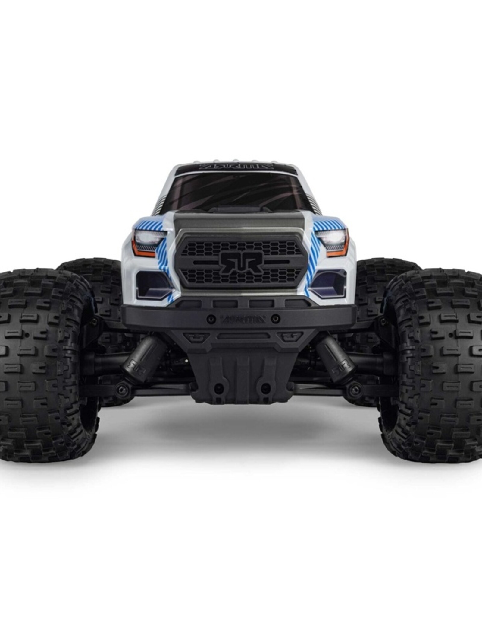 Arrma ARA4202V4T2 1/10 GRANITE MEGA 665 4X4 RTR Brushed Monster Truck, Blue