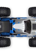 Arrma ARA4202V4T2 1/10 GRANITE MEGA 665 4X4 RTR Brushed Monster Truck, Blue