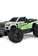 Arrma ARA4202V4T1 1/10 GRANITE MEGA 665 4X4 RTR Brushed Monster Truck, Green