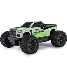 Arrma ARA4202V4T1 1/10 GRANITE MEGA 665 4X4 RTR Brushed Monster Truck, Green
