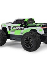 Arrma ARA4202V4T1 1/10 GRANITE MEGA 665 4X4 RTR Brushed Monster Truck, Green