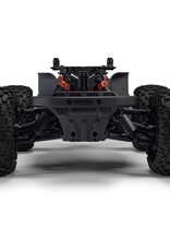 Arrma ARA4202V4T3 1/10 GRANITE MEGA 665 4X4 RTR Brushed Monster Truck, Orange